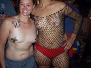 Sexy ladies at fantasy fest