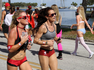 Underwear women running