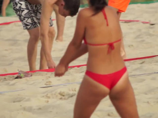 Beach volleyball chicks