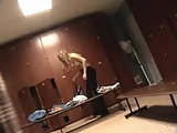 Hidden cam in locker room