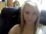 Blonde teen flash boobs