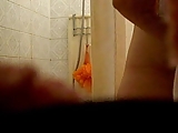 showering