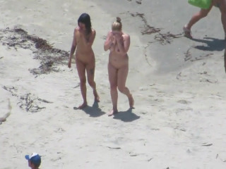 Busty and small breasts nudists
