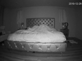 Wife giving head in bed