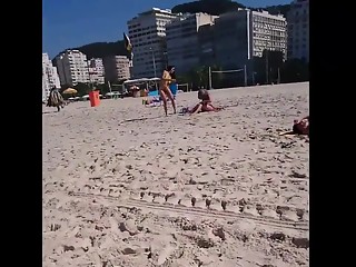 Hot bikini girl in the beach