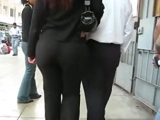 Latin woman with big ass