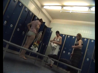 Some ladies caught in locker room