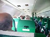 Pussy Rubbing in a Flying Airliner