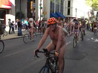 Females nude bike riding