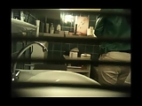 Hidden cam behind the bathroom window