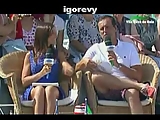 Sonia Araujo - Oops Upskirt Mutandine TV Spagna