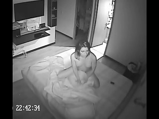 Pillow humping caught on tape