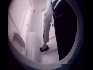 Hidden camera inside toilet