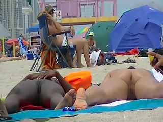 Nudist ebony and big tits nudist at beach