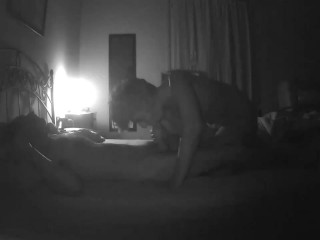 Amateur couple fucking in the night