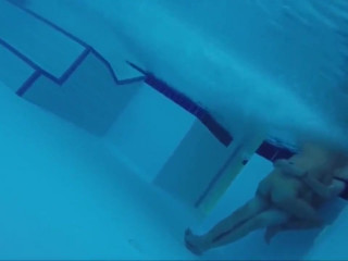 Pool sex caught on video