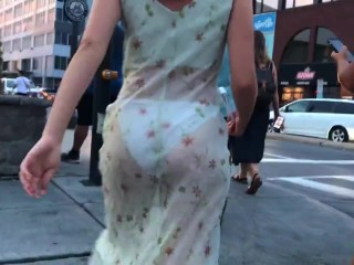 See Thru Dress nice butt