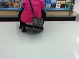ButtCrack in Supermarket