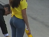 tight ass in jeans